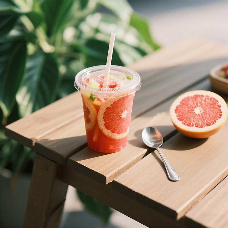 Red grapefruit compound juice