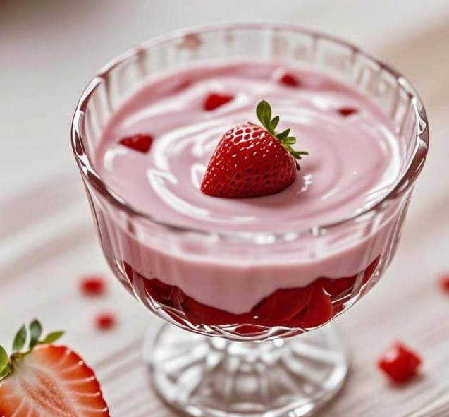 Strawberry yogurt