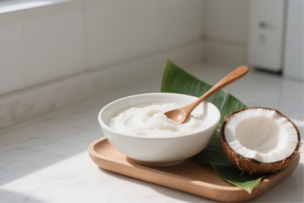 Coconut puree