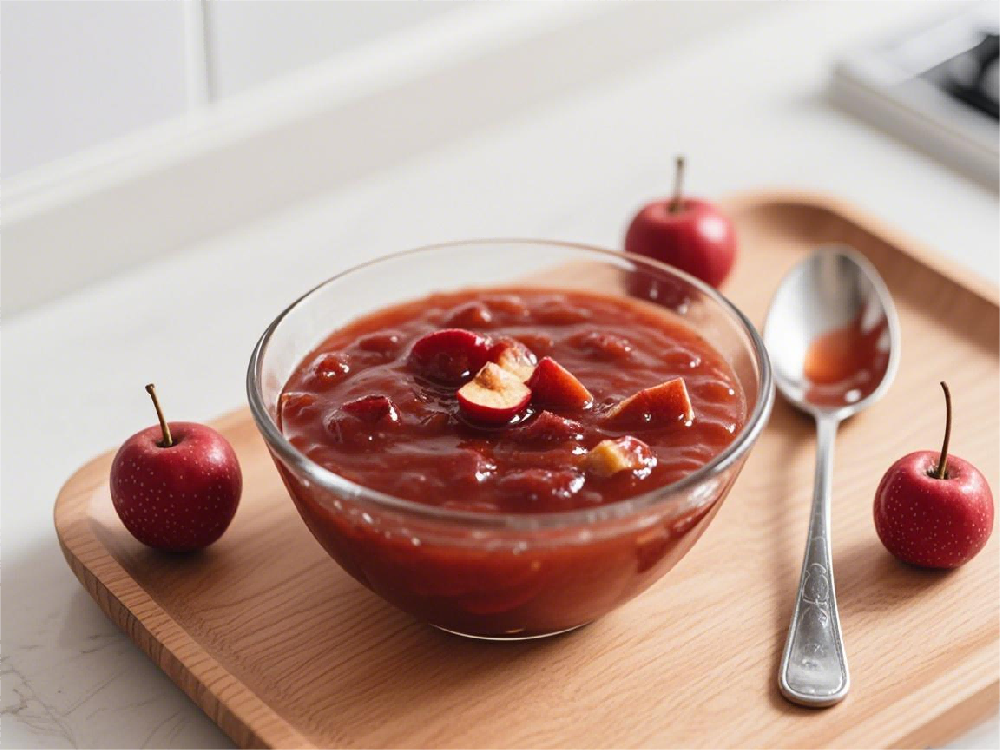Frozen hawthorn puree