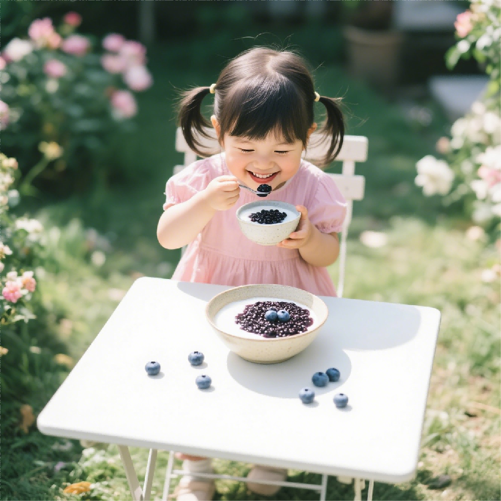 Blueberry and Black Rice Jam
